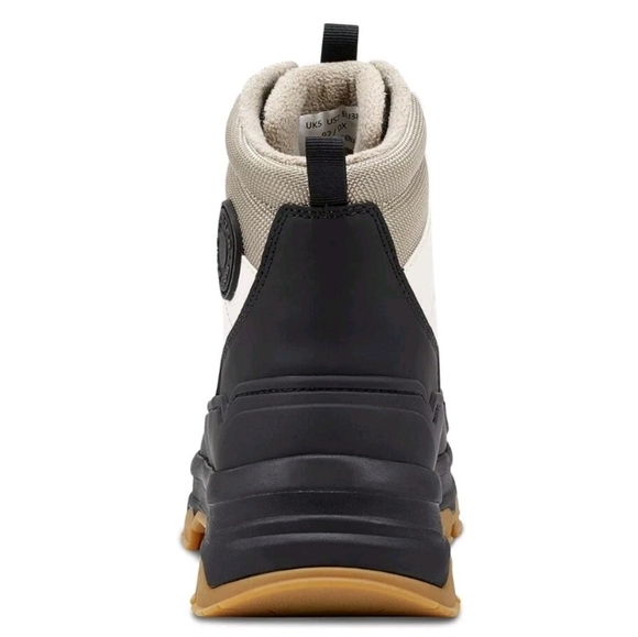 Size 6 - New Hunter Explorer Lace Up Duck Boot White Willow/Alloy/Black - Picture 9 of 14